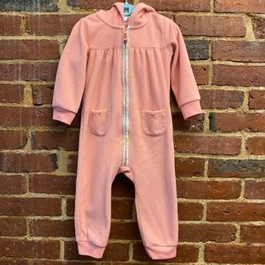 Carter’s fleece jumpsuit 18m